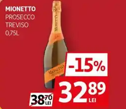 Auchan Mionetto prosecco treviso Ofertă