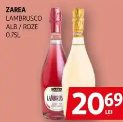 Auchan Zarea lambrusco alb/roze Ofertă