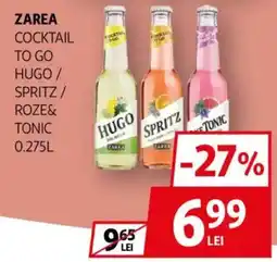 Auchan Zarea cocktail to go hugo / spritz/ roze& tonic Ofertă