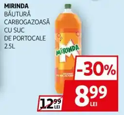 Auchan Mirinda băutură carbogazoasă cu suc de portocale Ofertă