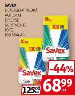 Auchan Savex detergent pudră automat Ofertă