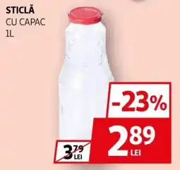 Auchan Sticlă cu capac Ofertă