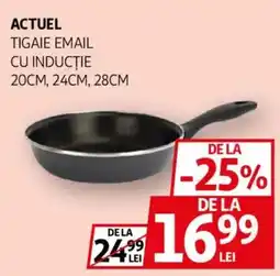 Auchan Actuel tigaie email cu inducție Ofertă