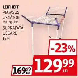 Auchan Leifheit pegasus uscător de rufe suprafaţă uscare Ofertă