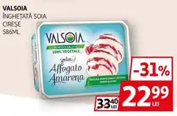 Auchan Valsoia înghetată soia cireșe Ofertă
