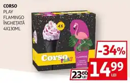 Auchan Corso play flamingo înghețată Ofertă