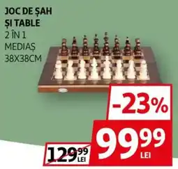 Auchan Joc de şah și table 2 în 1 mediaș Ofertă