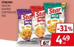 Auchan Star mix snacks Ofertă