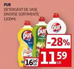 Auchan Pur detergent de vase Ofertă
