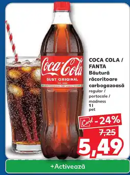 COCA COLA / FANTA Băutură răcoritoare carbogazoasă
