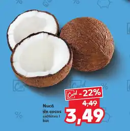 Kaufland Nucă de cocos Ofertă