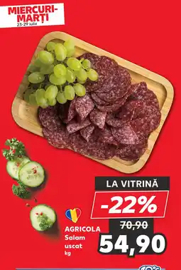 Kaufland AGRICOLA Salam uscat Ofertă