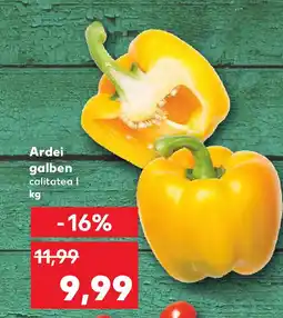 Kaufland Ardei galben Ofertă
