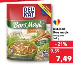 Kaufland DELIKAT Borş magic cu legume Ofertă