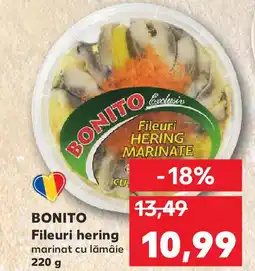 Kaufland BONITO Fileuri hering Ofertă