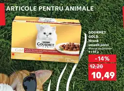 Kaufland GOURMET GOLD Hrană umedă pisici Ofertă