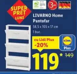 Lidl LIVARNO HOME Pantofar Ofertă
