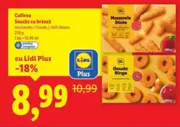 Lidl Culinea Snacks cu brânză Ofertă