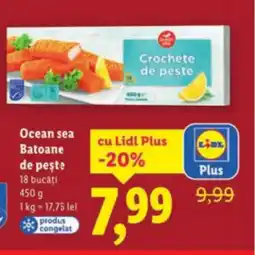 Lidl Ocean sea Batoane de peşte Ofertă