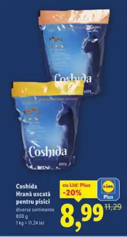 Lidl Coshida Hrană uscată pentru pisici Ofertă