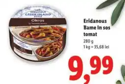 Lidl Eridanous Bame în sos tomat Ofertă