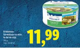 Lidl Eridanous Sărmăluțe cu orez, in foi de vită Ofertă