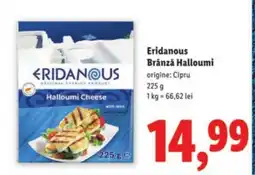 Lidl Eridanous Brânză Halloumi Ofertă