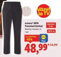 Lidl Esmara® Men Pantaloni bărbați Ofertă