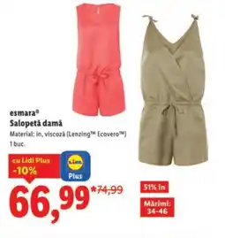Lidl Esmara® Salopetǎ damă Ofertă