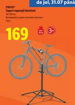 Lidl CRIVIT Suport reparații bicicletă Ofertă