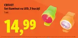 Lidl CRIVIT Set iluminat cu LED, 2 bucăți Ofertă