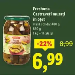 Lidl Freshona Castraveţi murați in oțet Ofertă