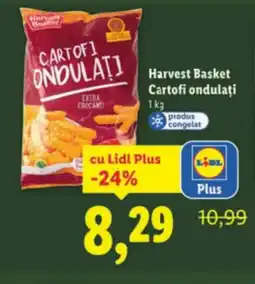 Lidl Harvest Basket Cartofi ondulați Ofertă