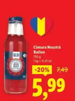 Lidl Cámara Noastră Bulion Ofertă