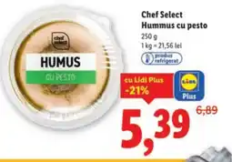 Lidl Chef Select Hummus cu pesto Ofertă