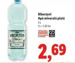 Lidl Biborţeni Apă minerală plată Ofertă