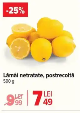 Carrefour Market Lămâi netratate, postrecoltă Ofertă
