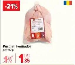 Carrefour Market Pui grill, Fermador Ofertă