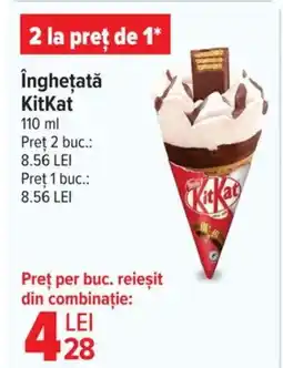 Carrefour Market Îngheţată KitKat Ofertă