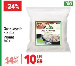 Carrefour Market Orez Jasmin alb Bio Pronat Ofertă