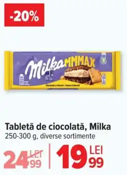 Carrefour Market Tabletă de ciocolată, Milka Ofertă