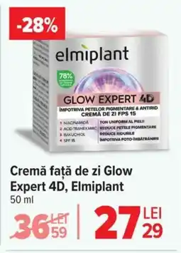 Cremă faţă de zi Glow Expert 4D, Elmiplant