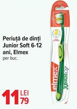 Periuţă de dinți Junior Soft 6-12 ani, Elmex