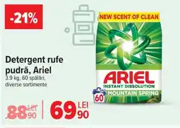 Carrefour Market Detergent rufe pudră, Ariel Ofertă