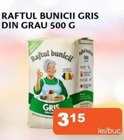 Unicarm Raftul bunicii gris din grau Ofertă