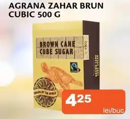 Agrana zahar brun cubic
