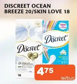 Unicarm Discreet ocean breeze 20/skin love 18 Ofertă