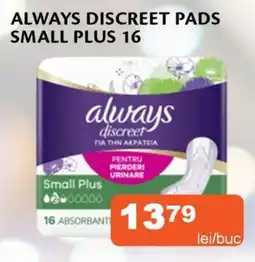 Unicarm Always discreet pads small plus 16 Ofertă