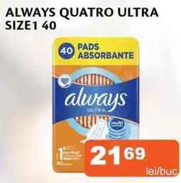 Unicarm Always quatro ultra size1 Ofertă
