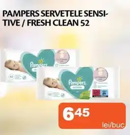 Unicarm Pampers servetele sensi- tive / fresh clean 52 Ofertă